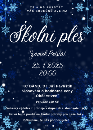 Školní ples 2025