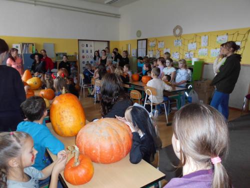 Hallowenské odpoledne a strašidelná stezka odvahy v potštátské škole